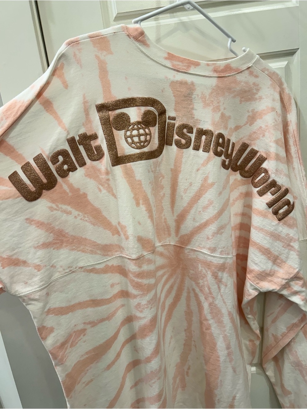 Walt Disney World Tie-Dye Graphic Tee Briar Rose gold